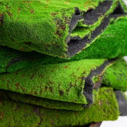 Artificial Turf Moss Grassland Fake Grass Simulation Muscus Lawns Synthetic Grass Wall Decor Outdoor Ornament Garden Decoration