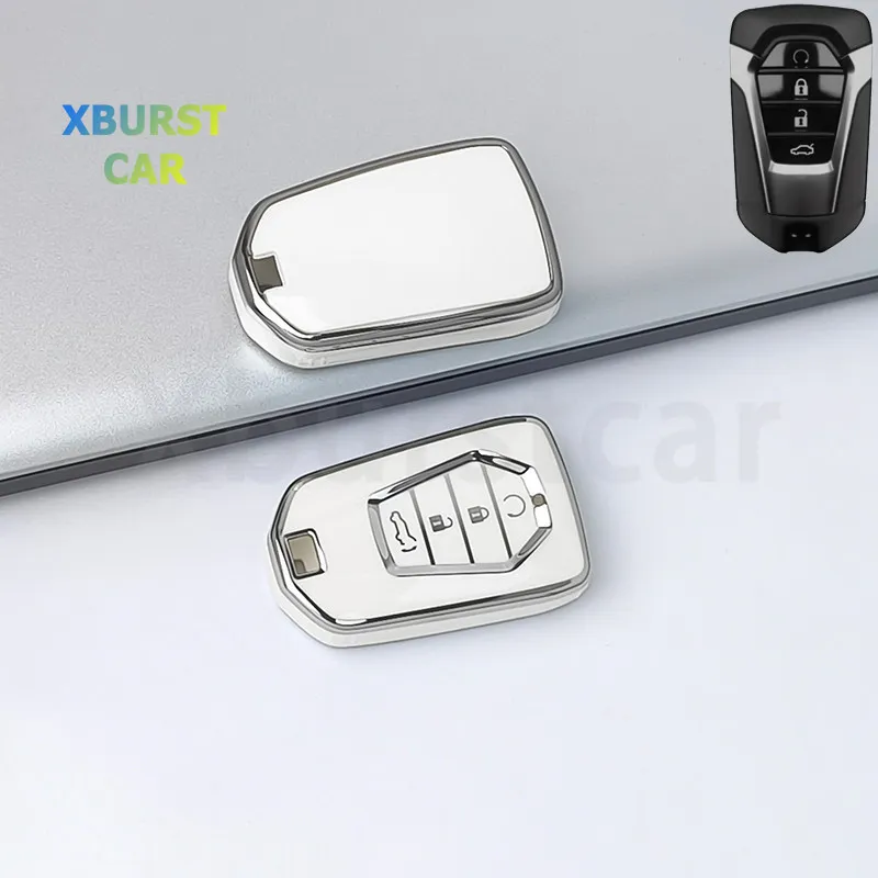 4 Buttons TPU Shell Fob Car Remote Control Key Case Cover Bag for ISUZU D-max MU-X 3.0 Mux Dmax D-max Mux 2021 2022+ Accessories