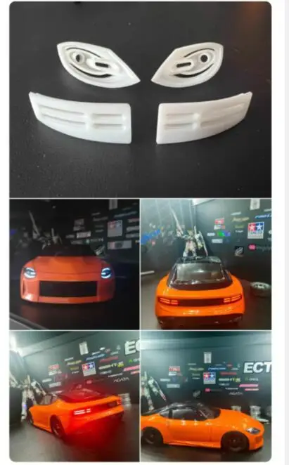 LEDライト付きバケットホルダーキット,タミヤ,ロードドリフト車,58645