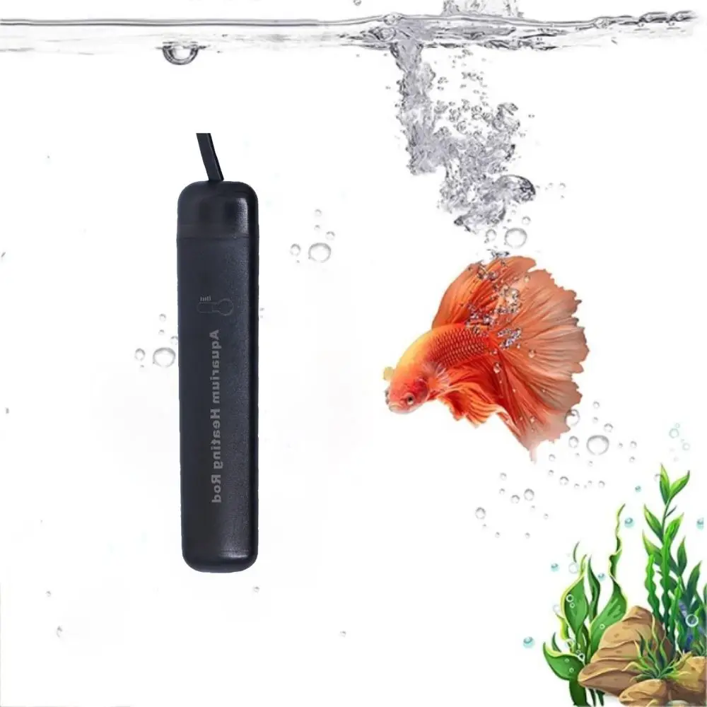 US/EU Plug Mini Aquarium Heating Rod Waterproof Energy Saving Aquarium Submersible Heater PC 20W