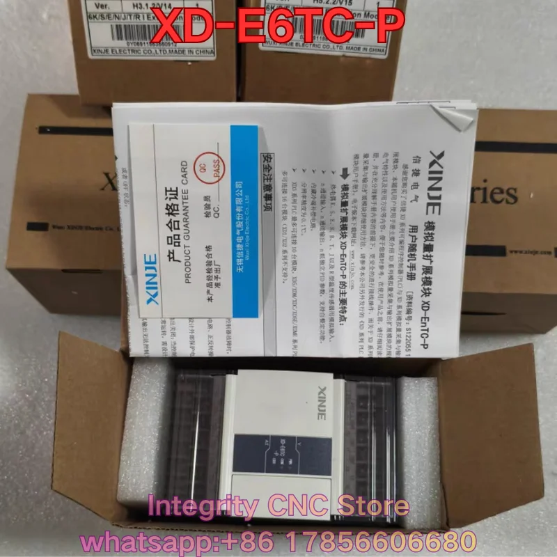 Brand new original Xinjie XD-E6TC-P PLC controller Latest Quote for 2026