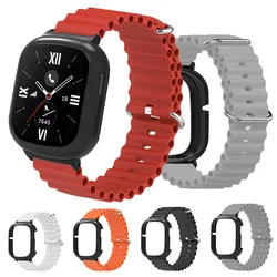 Silicone Bracelet Strap for Honor Watch 4 Strap Case Ocean Wristband Huawei Honor Watch 4 Replacement Band Accessories Correa
