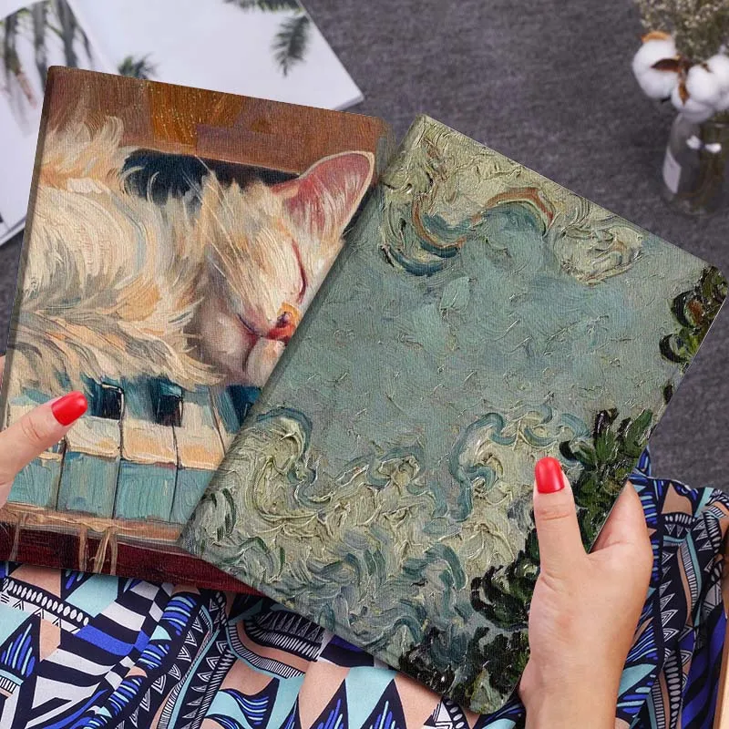 

Чехол для планшета с дизайном «Вихревые облака и деревья» для Huawei Honor MatePad MediaPad Air 5 6 7 11 V6 V7 V8 V9 X9 X8 T10 T10s C5e T5