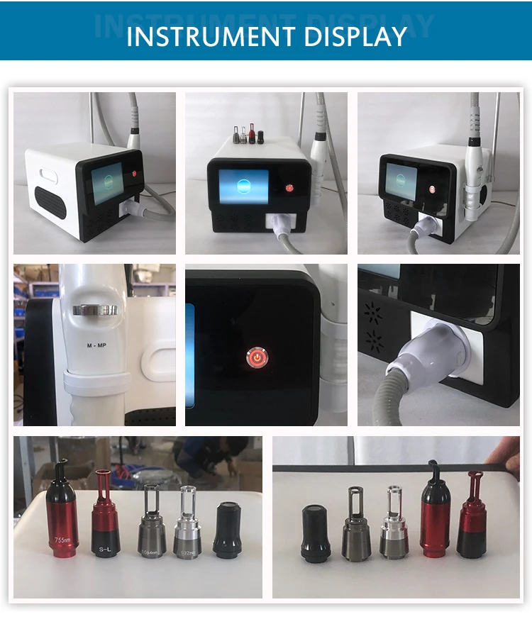 Top Quality Q Switch Nd Yag Laser For Tattoo Removal Picosecond Laser Tattoo Removal Machine  Pico Laser Remove Tattoo