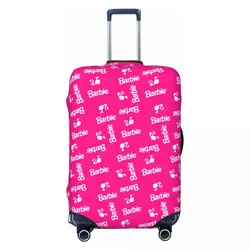 Juste de bagage Barbie personnalisée, housses de protection de valise amusantes imbibées pour 18-32 po