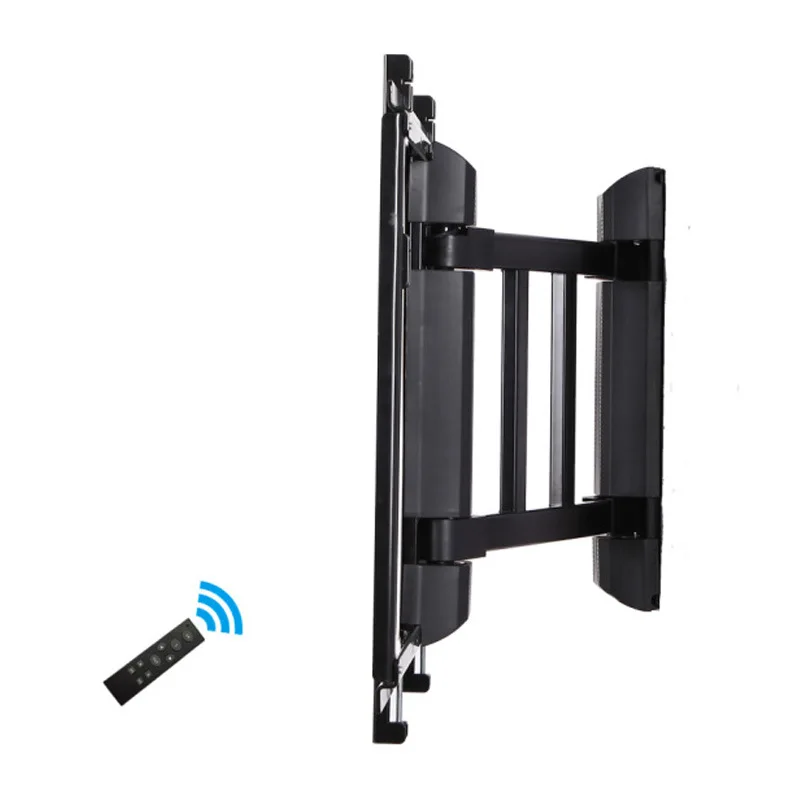 Balanço elétrico braço Full Motion Motorizado TV Wall Mount, braços giratórios inteligentes, 32-70 ", 180 °