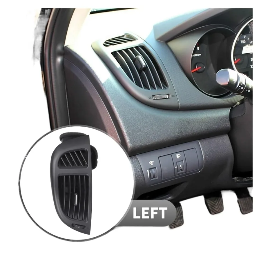 منفذ فوهة تكييف الهواء للجانب الأيسر والأيمن في المنتصف لنظام التحكم في مناخ المركبات المتوافق مع كيا فورتي #5