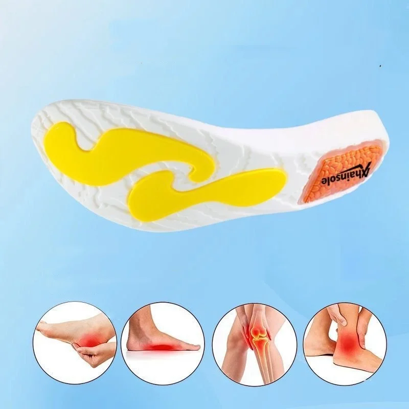 Pu Sports Insoles For Men Women Sweat-absorbing Deodorizing Shock-absorbing Breathable Military Training Arch Support Insoles