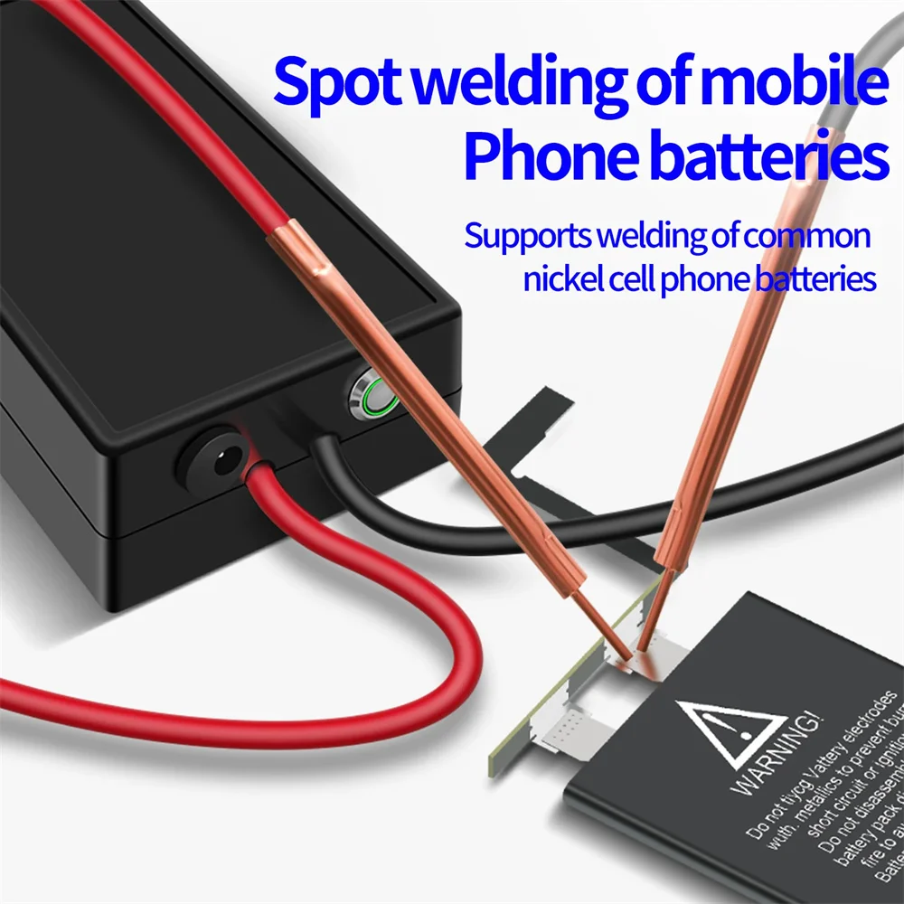 Mini soudeuse par points Portable, 6 niveaux de puissance réglables, 0.1-0.15mm, feuille de Nickel, batterie 4000mAh, soudeur à gâchette automatique