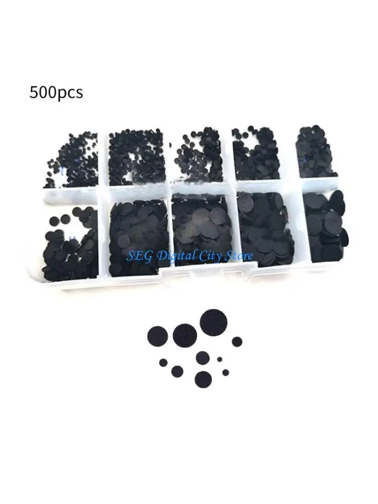 

U75B 500Pieces Assorted Conductive Buttons Repair for Electronic Devices