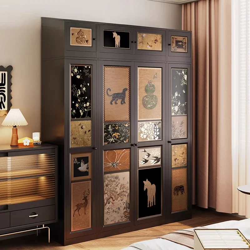 خزانة من الفولاذ الاسكندنافي قابلة للتكديس، أساسيات تخزين الملابس، خزائن الملابس، منظم مفتوح للفتيات، أثاث Armario De Ropa