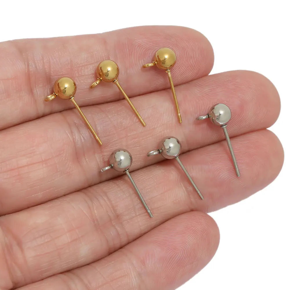 Edelstahlring, Runde Perlenstichnadel, Hängeperlenstichnadel, Schweißbogenkreis, Parallele DIY-Schmuckzubehörteile – Detail 2