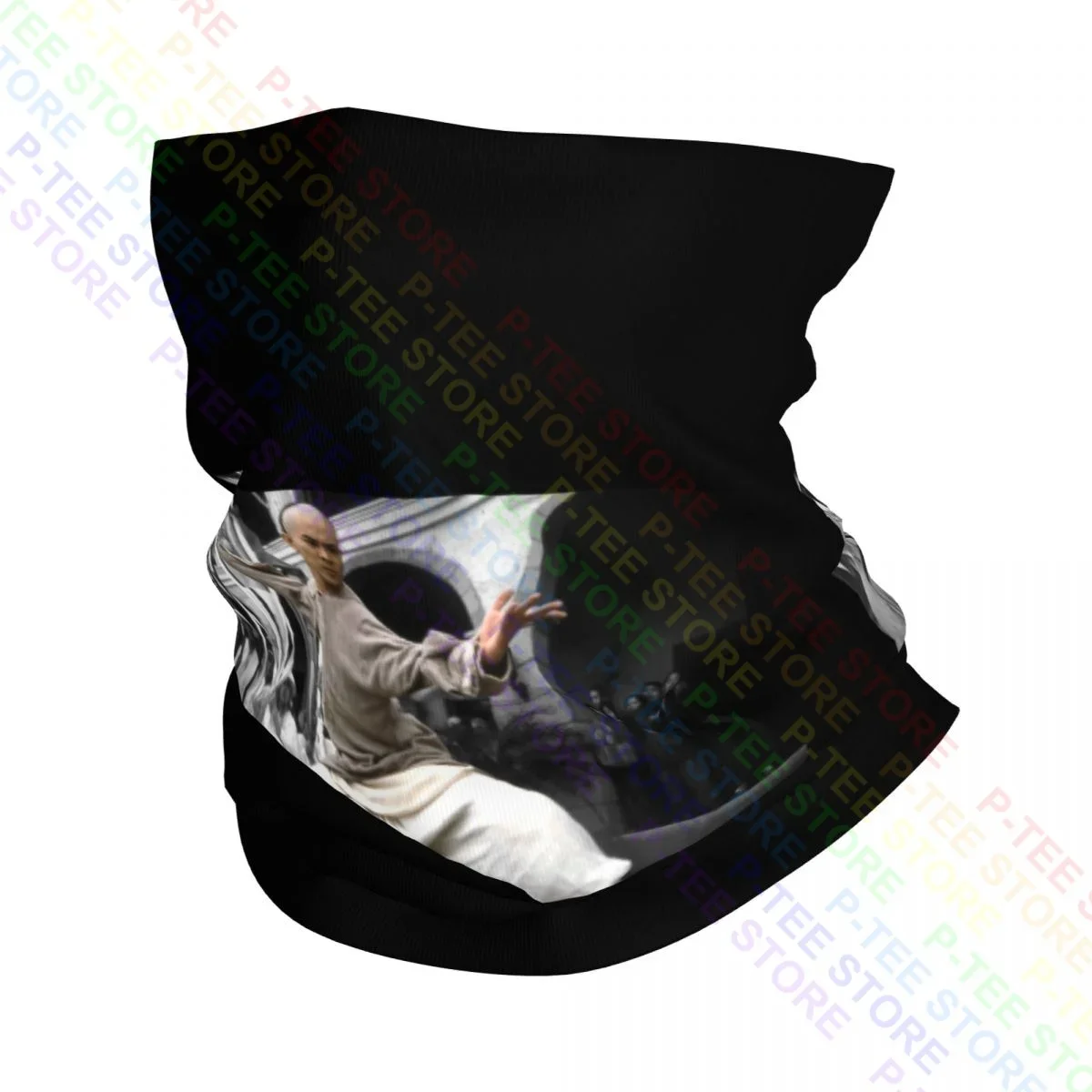 Wong Fei Hung Film Film asiatico Kung Fu Legend Jet Li Neck ghetta Bandana sciarpa maschera per il viso sport