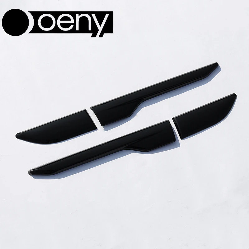 Fit For 4 Pcs Glossy Black Side Air Vent Outlet Cover Trim Land Rover Range Rover Evoque 2012-2017 Car Accessories