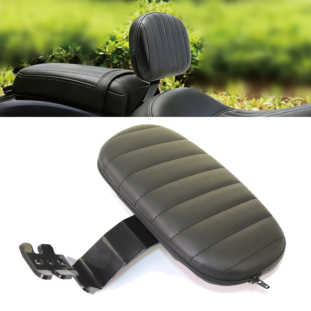 Motorcycle Front Driver Rider Seat Backrest Pad Mounting Fit For Harley Softail Slim Standard Street Bob 2018-later 2019 2020
