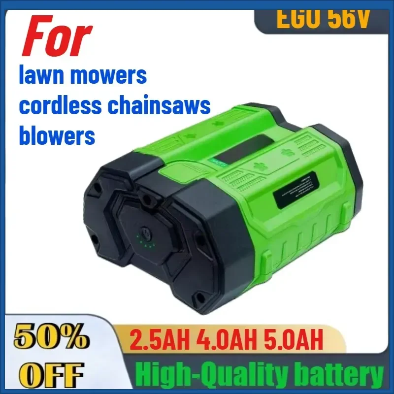 2.5AH 4.0AH 5.0AH Replacement EGO 56V BA112E Battery for Lawn Mowers / Cordless Chainsaws / Blowers