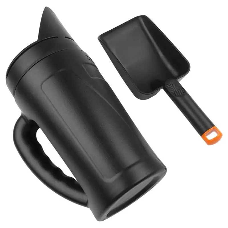 ABMR-Multifunctional Garden Spreader For Lawn Planting, Salt Spreading, And Snow Ice Melt- Ergonomic Design Includes A Shovel
