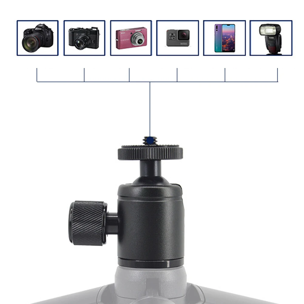 

Head Flash Bracket 360 Degree Rotatable Photography Light Holder 1/4 Inch Tripod Mount For Camera Camcorder Led Light