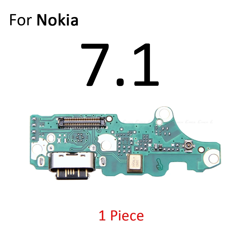 USB Charging Charger Dock Port Board With Microphone Mic Flex Cable For Nokia 6.1 7 Plus 8.1 8 7.2 7.1 6.2 6 2017 2018