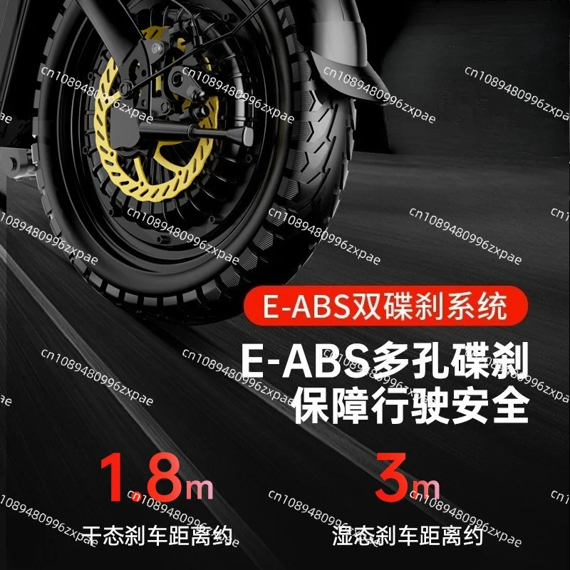 14-Inch lithium battery folding electric vehicle, adult portable electric bicycle, transportation battery car image 3