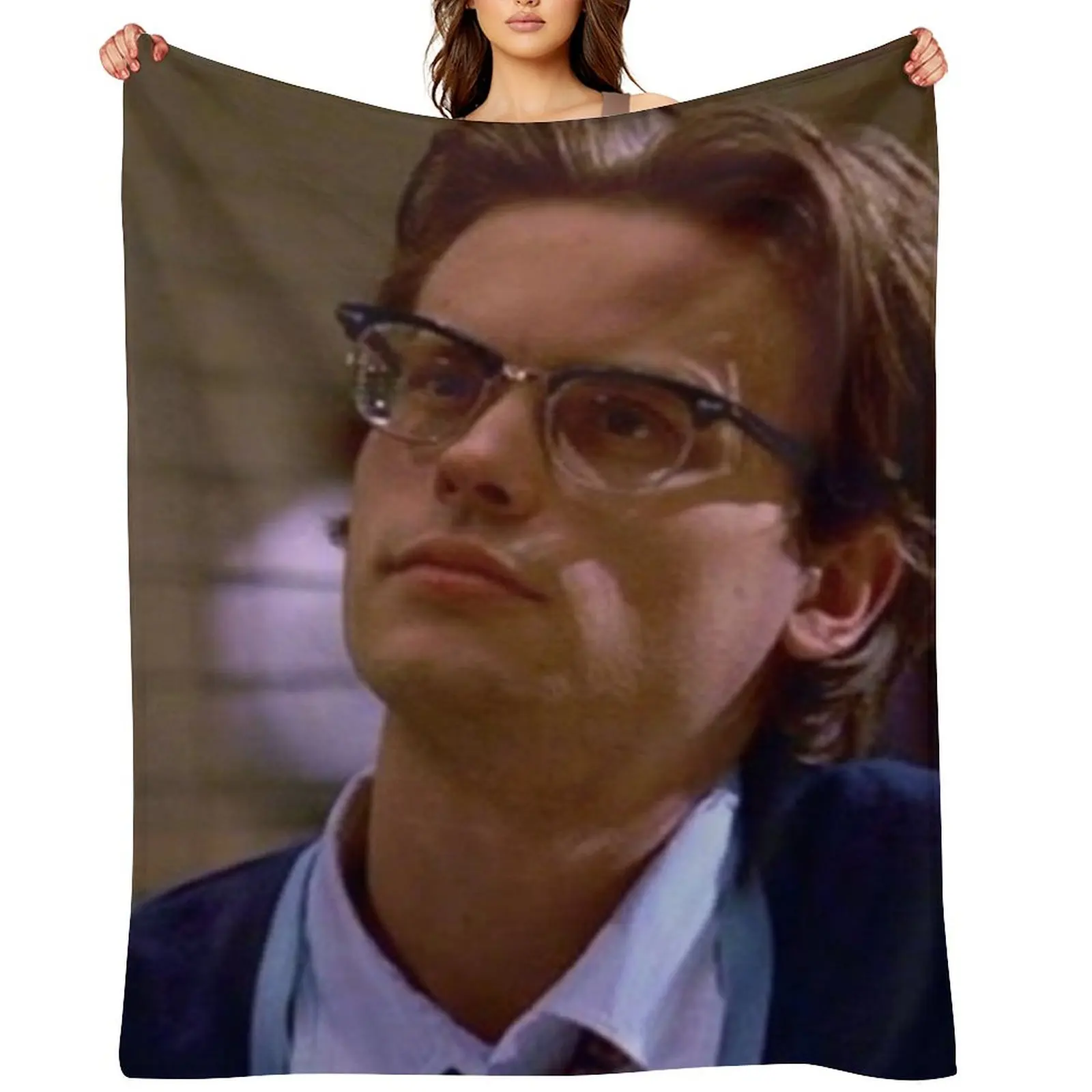 

Spencer Reid Throw Blanket Beach Moving Luxury Throw Thermal Blankets