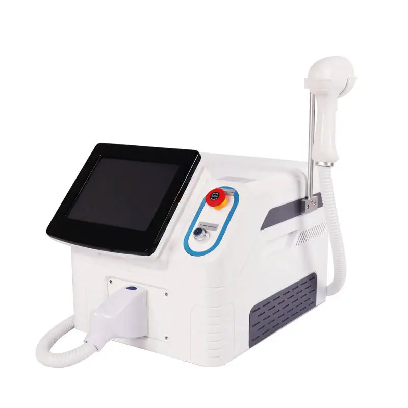 Profissional indolor cabelo remoção laser, salão de beleza usar máquina, 3 comprimento de onda 808 diodo rejuvenescimento da pele, permanente