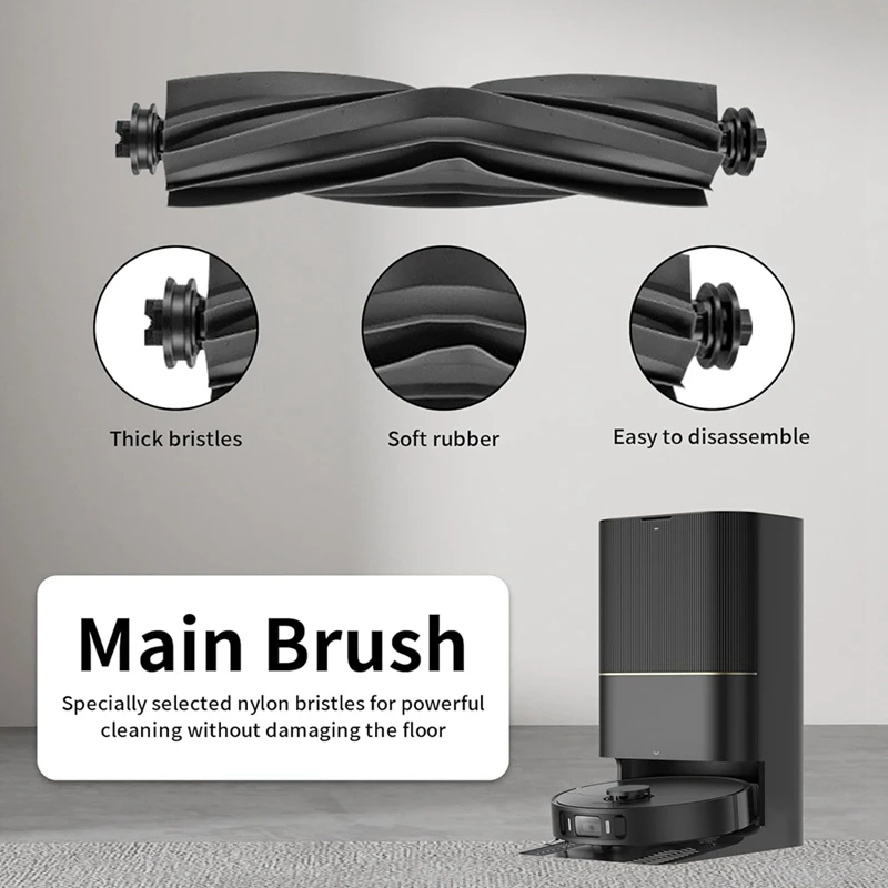 A85I-Для Dreame L10s Pro Ultra Heat/X30 Ultra/X30 Pro/ S10 Pro Ультра Вакуумный ролик Боковая щетка Фильтр Швабра Детали мешка для пыли