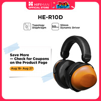 HIFIMAN HE-R10D Dynamic Topology Driver Close-Back Over-Ear Headphones for Home, Studio and Recording-Wired & Wireless Version