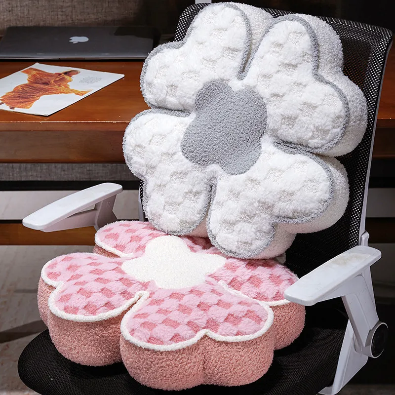 40/60 سنتيمتر أربع أوراق البرسيم وسائد فخمة محشوة لينة النبات زهرة وسادة مقعد ديكور ملون بلوشي أريكة كرسي الطابق الدعامة هدية #3