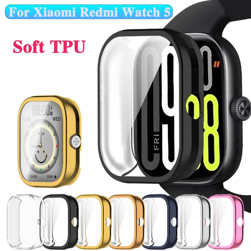 Чехол-для-xiaomi-redmi-watch-5-защитная-пленка-для-экрана-мягкий-универсальный-защитный-бампер-из-ТПУ-для-redmi-watch-5-аксессуары