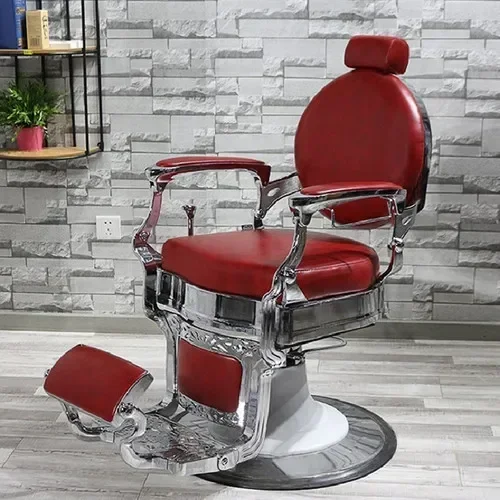 

Luxury Vintage Swivel Chair Cosmetic Professional Treatment Barber Chair Salon Hairdressing Cadeira Salon Furniture