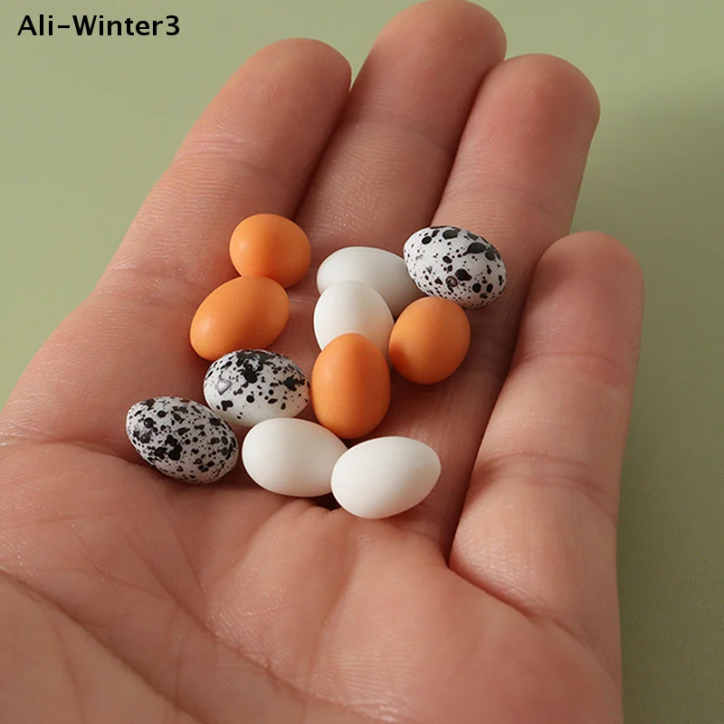 ถาดไข่จิ๋วสำหรับบ้านตุ๊กตา 1/12 กล่องไข่จำลอง ของตกแต่งครัวบ้านตุ๊กตา อาหาร ไข่ ของตกแต่งฉากชีวิตในบ้านตุ๊กตา อุปกรณ์ตกแต่ง