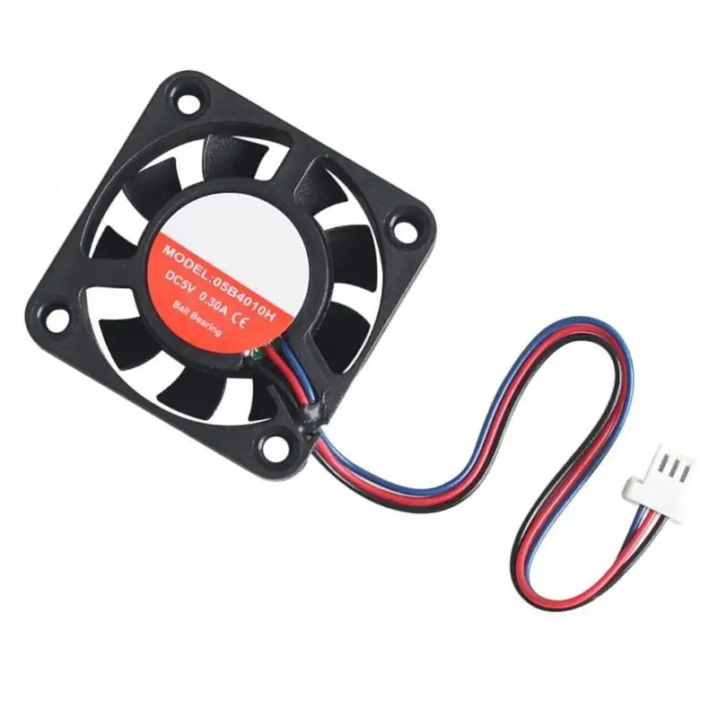 

3D Printer Replacement Print Cooling Fan 4010 5V Brushless Fan Hotend Extruder Coolers Radiator Sleeve Bearing for MK4/XL