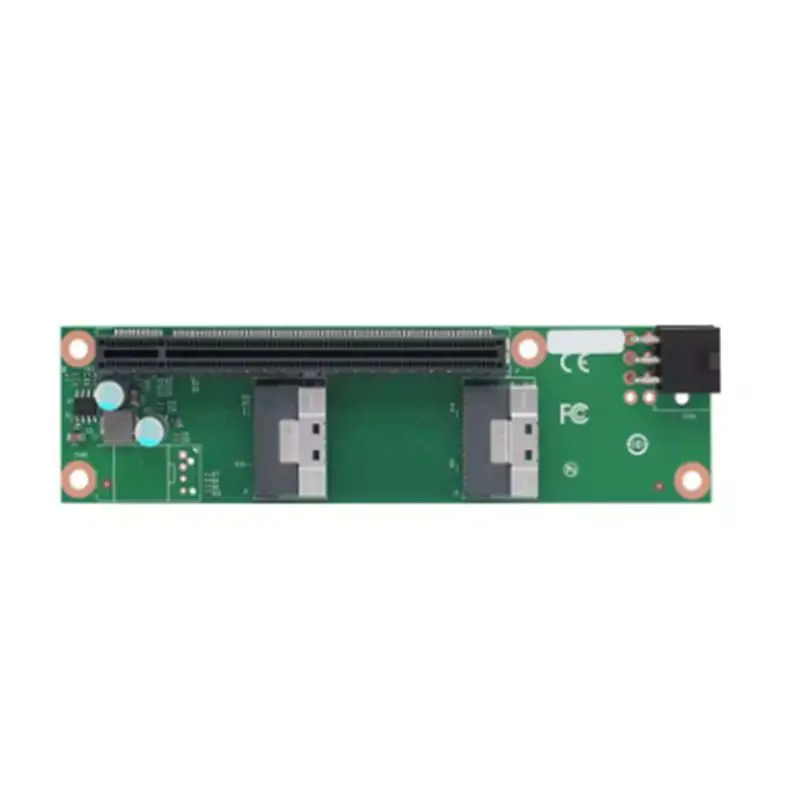 

CNS52CX16R 2-Port Slimsas SFF-8654 8I To Pcie4.0 X16 Adapter, Pcie Slot Extend For Pcie Gen4.0 GPU/Network Card-AEF7