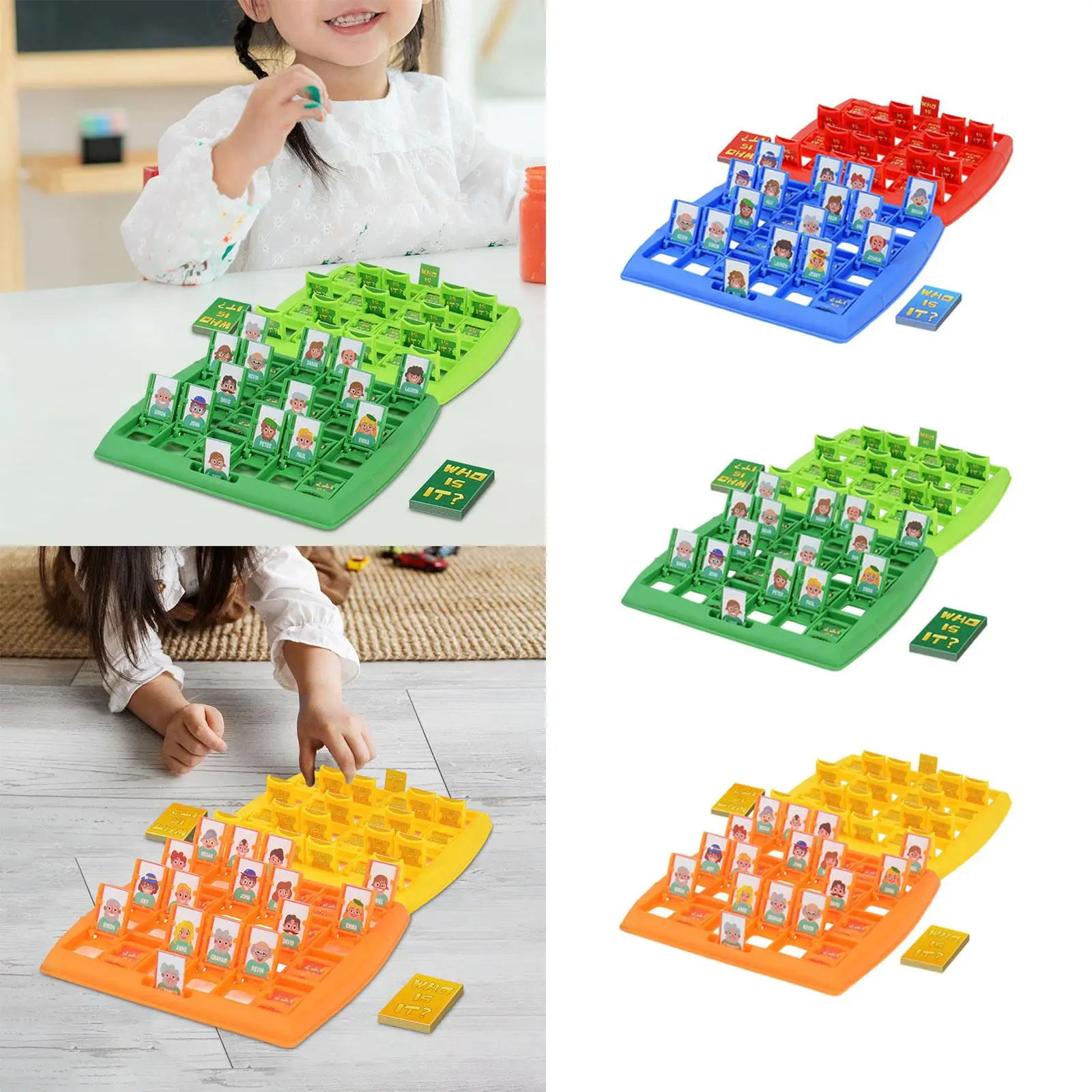 Jeu de devinettes Rick Cards Board, Nouveauté 2 Plus tard, Interaction parent-enfant