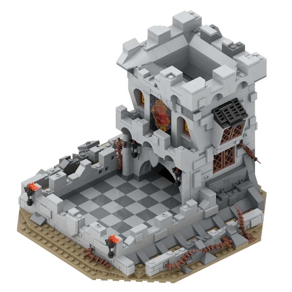 Gobricks MOC-décennie s de construction Donjons Tiamats pour enfants, tour de dés classique, modules de jeu, jouet en briques, cadeau