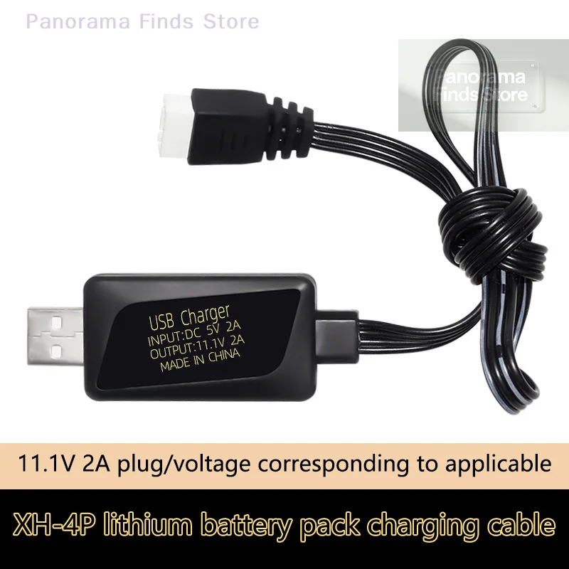 

【P】11.1V Li-ion Battery Charger 3S Li-ion Battery Balance With Protective Light USB Charger