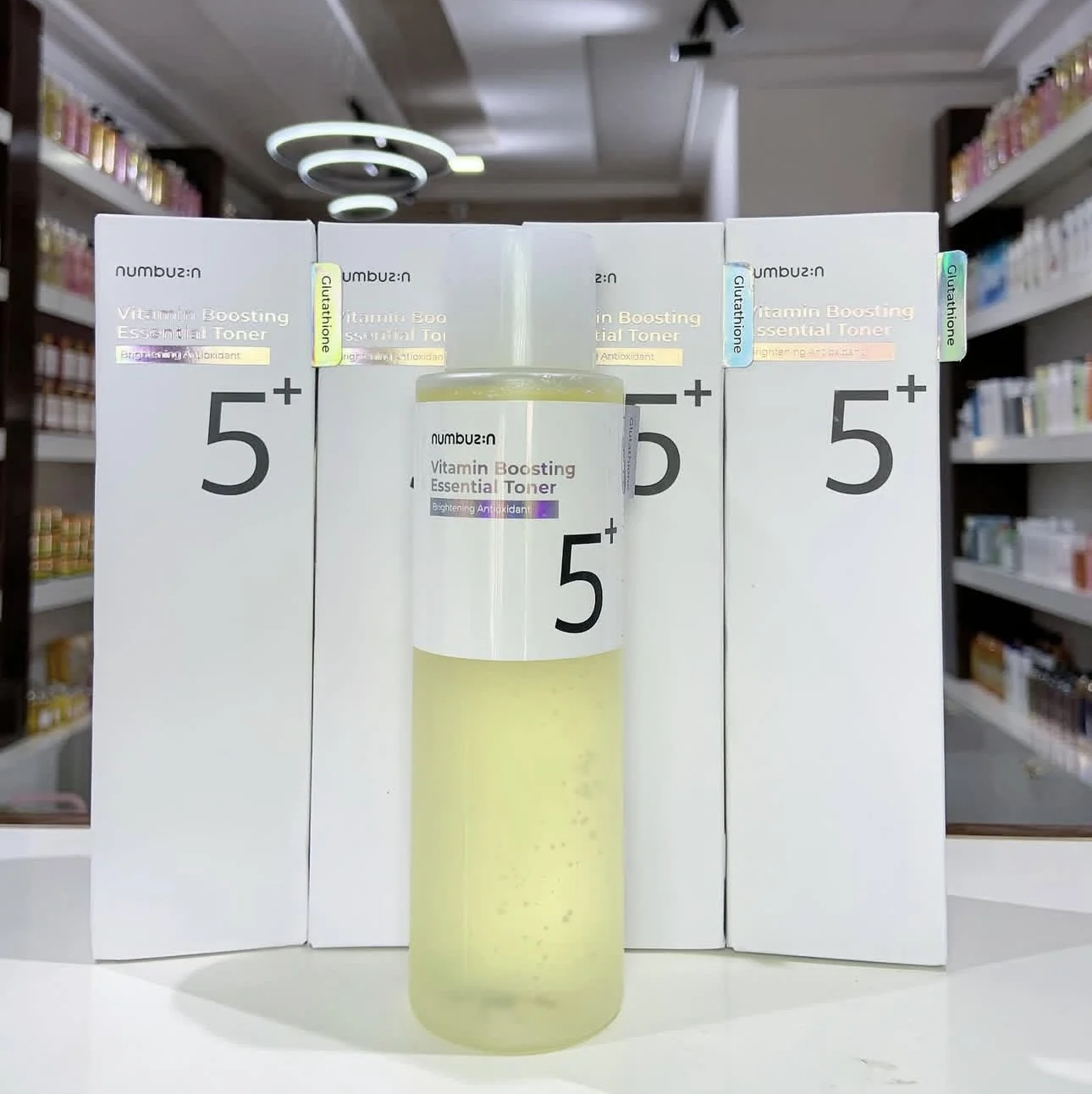 Numbuzin No.3+ No.5+ Toner Duo 200 مللي نياسيناميد تفتيح فيتامين يعزز الترطيب متعدد الأبعاد للبشرة المتوهجة للوجه #1