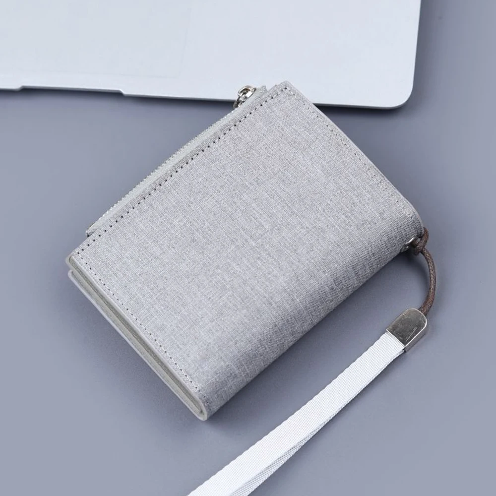 Game Umamusume Pretty Derby Oguri Cap Cosplay Wallet Cartoon Purse Zipper Card Holder Canvas Printing Handbag Accessory Props