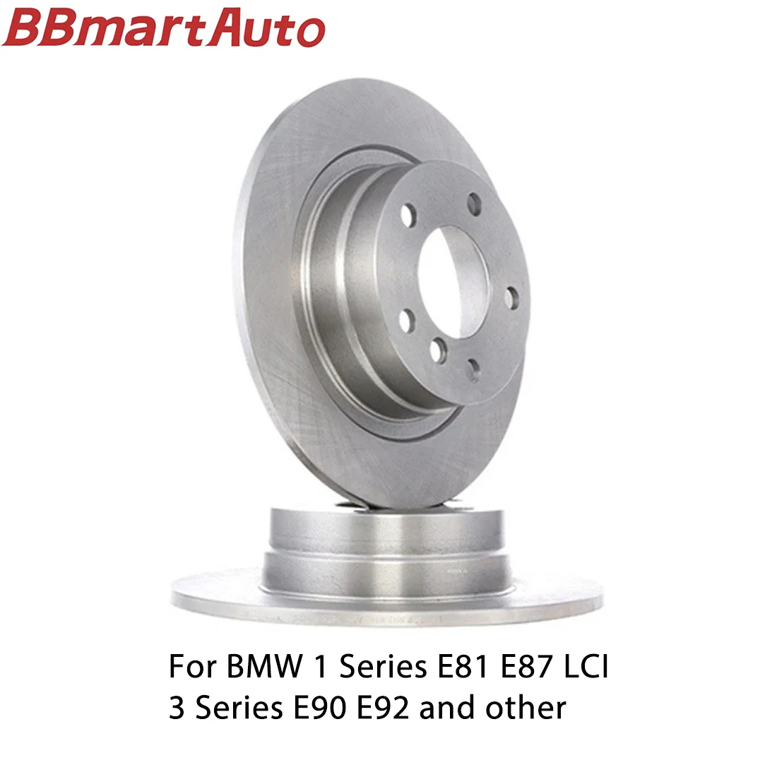 

34216855002 2pieces rear brake disc for BMW 1 Series E81 E87 LCI 3 Series E90 E92 and other.BBmart Auto Parts