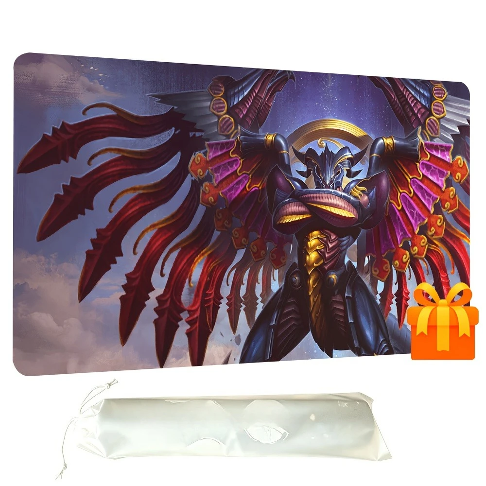 Summon Bahamut Tablecloth Card Game Pad - A tablecloth suitable for both collectible card games and tabletop games, featuring