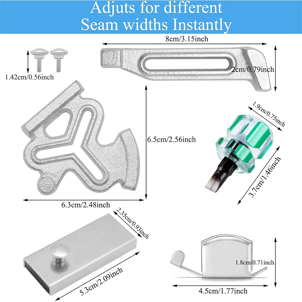 Magnetic Seam Guide and Plum Blossom Positioning Gauge ewing Machine Guide Straight Curved Positioner Sewing Machine Accessories