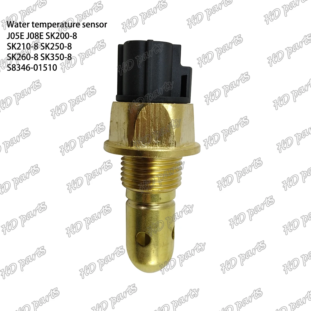 

J05E J08E SK200-8 SK210-8 SK250-8 SK260-8 SK350-8 Water Temperature Sensor S8346-01510 Suitable For Hino Engine Parts