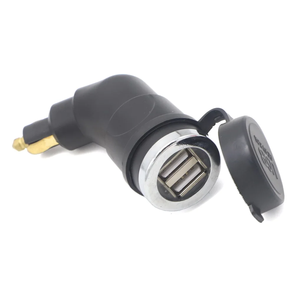 

2Pcs for motorcycle dual USB charging ports