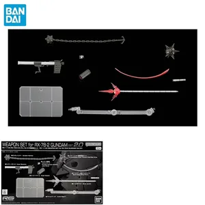 Bandai Genuine Weapon Set für RX-78-2 Gundam Ver.2.0 Assemblermodell Aktion Figur, Dekoration Sammler-Souvenir-Spielzeuge auf Lagerbestand 12 Hauptverkäufe Gundam -Waffen - №8