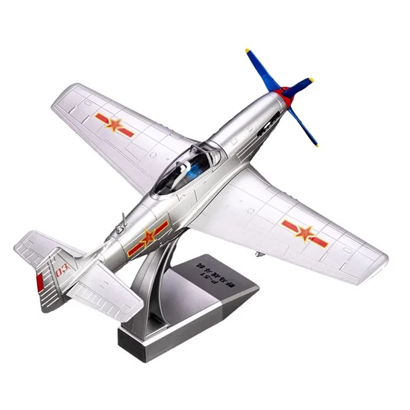 

Diecast 1/48 Scale American P51 Mustang Fighter P-51 Simulation Alloy Finished Aircraft Model Metal Collection Decoration