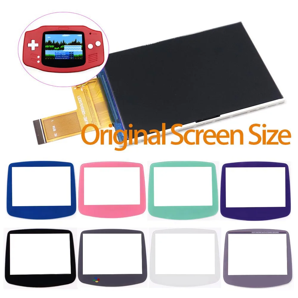

GBA V5 IPS LCD 720x480 оригинальный размер экрана Blacklight Retro Pixel MOD для консоли Gameboy ADVANCE GBA, в оригинальном корпусе