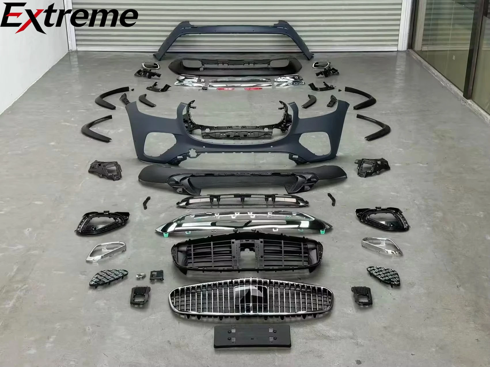 Direct Fitment Car Bodykit Body Kit Conversion Facelift Upgrade Kits for Benz GLS X167 2020-2025 Upgrade to Maybach GLS600 Model