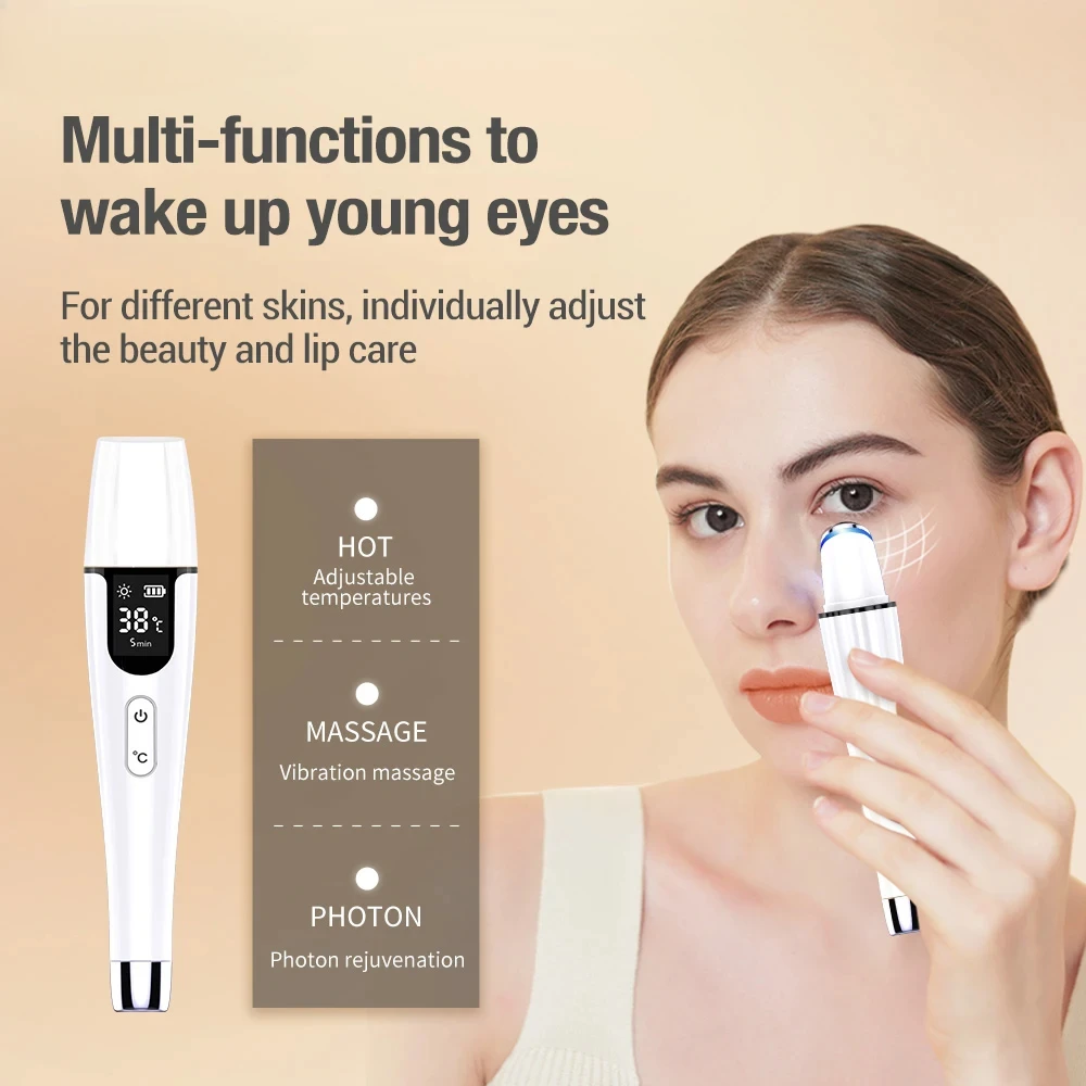 Eye Massage Device Eye Care Device Eye Care Tool Beauty Devic Home Heating LED Beauty Vibration Makeup Tools   Beauty Health