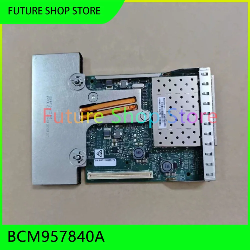 4-Port Fiber Optic Network Card 0XGRFF 10G Fiber Optic Card BCM957840A